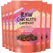 Raw Choc Co Chocolate Goji Berries 125g x 6