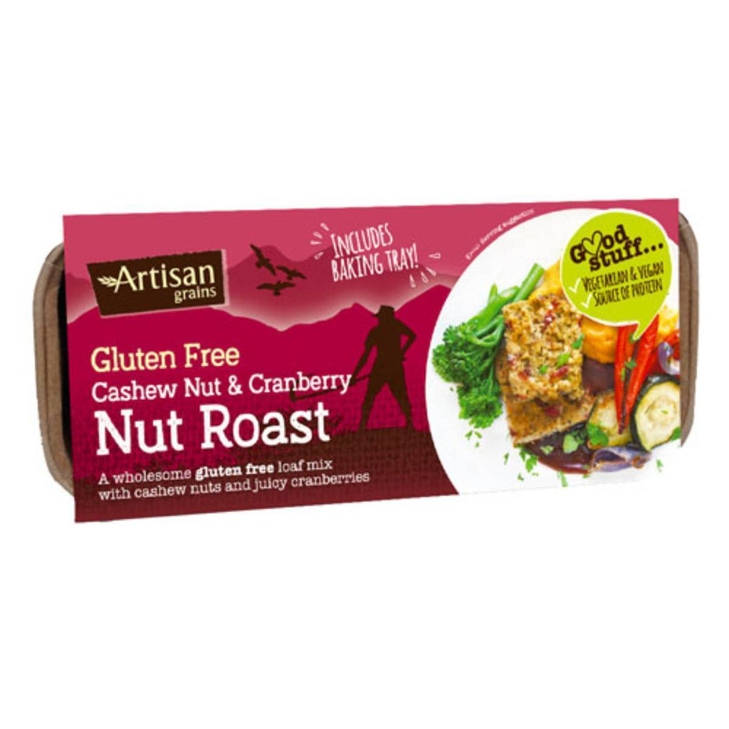 Artisan Grains Nut Roast - Gluten Free Cashew & Cranberry 200g