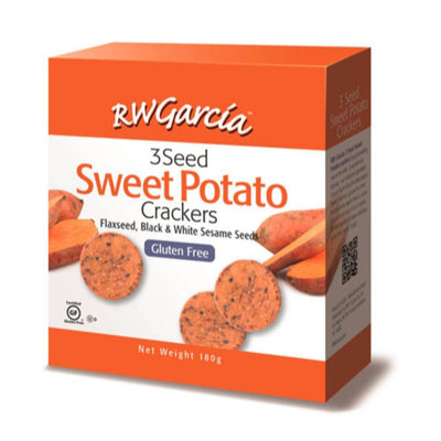 Rw Garcia Sweet Potato Crackers 180g