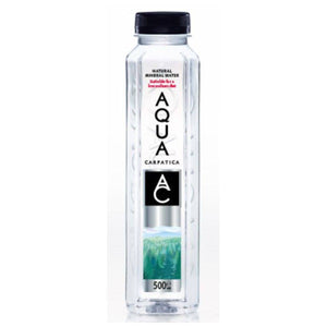 Aqua Carpatica Still Natural Mineral Water - Sodium Free 500ml x 12