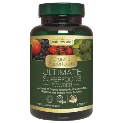 Natures Aid Organic Ultimate Superfood Powder 150g