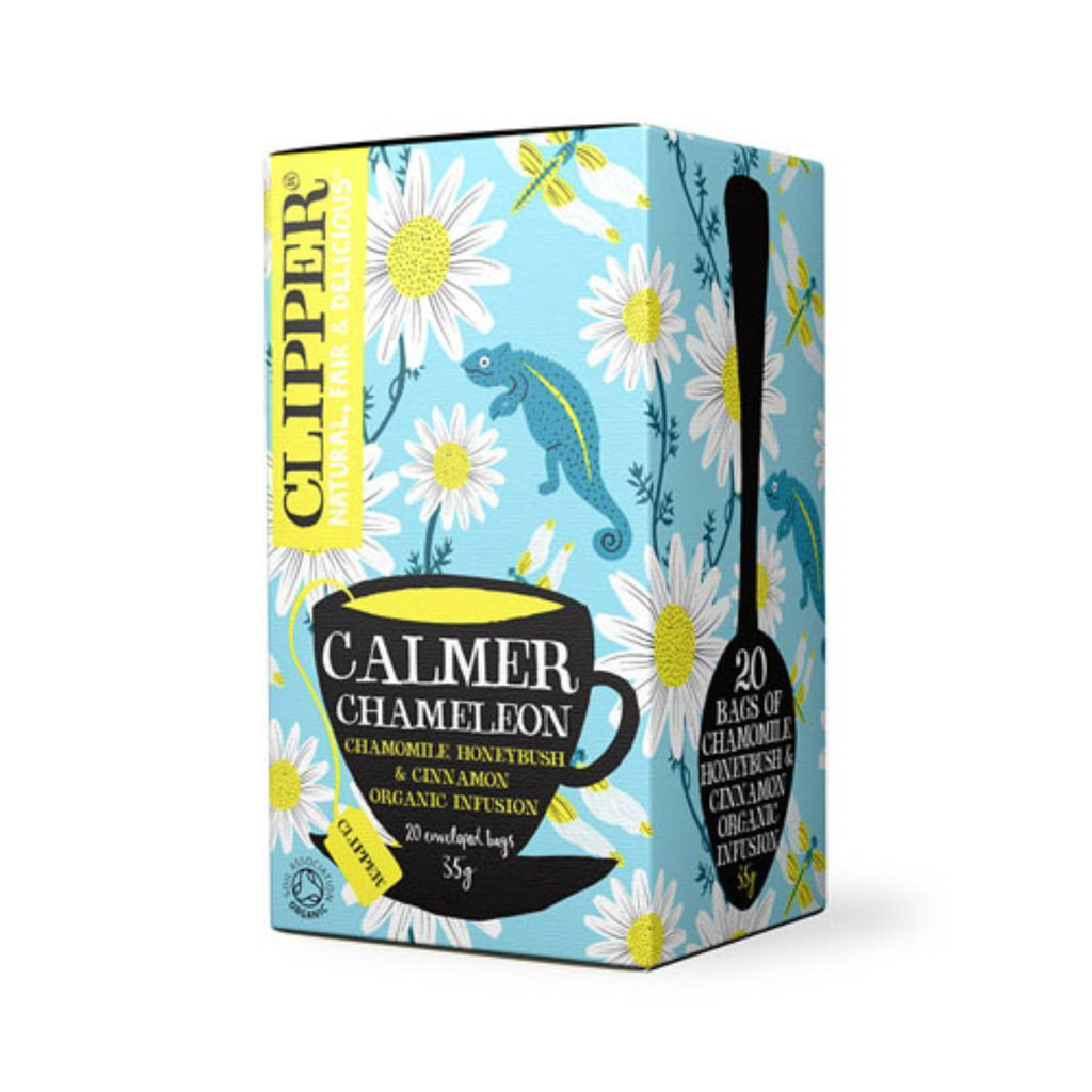 Clipper Calmer Chameleon Chamomile Honeybush & Cinnamon Tea 20 Bags