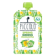 Piccolo Spring Greens Hint Of Mint 6m+ 100g x 5