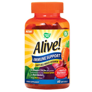 Natures Way Alive! Immune Support Softgel Multivitamin 60s