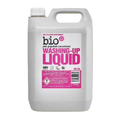 Bio-D Washing Up Liquid - Grapefruit 5Ltr