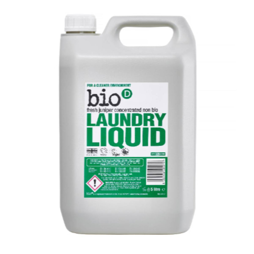 Bio-D Laundry Liquid - Fresh Juniper 5Ltr