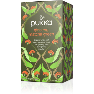 Pukka Ginseng Matcha Green Tea 20 Bags