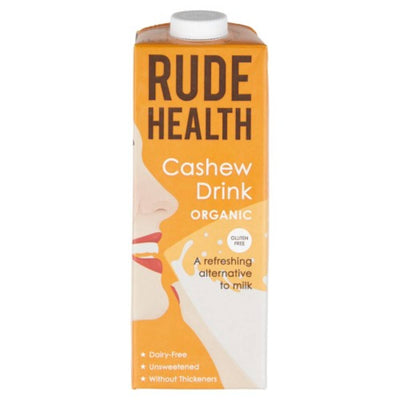 Rude Health Organic Dairy Free Cashew Drink 1Ltr