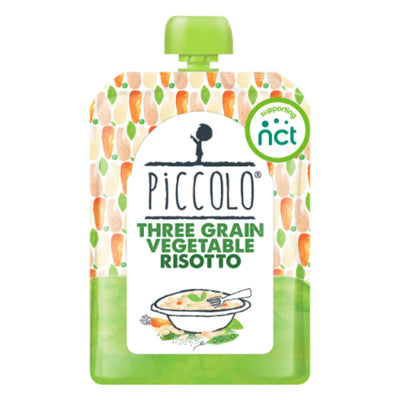 Piccolo Three Grain Vegetable Risotto 7m+ 130g x 7