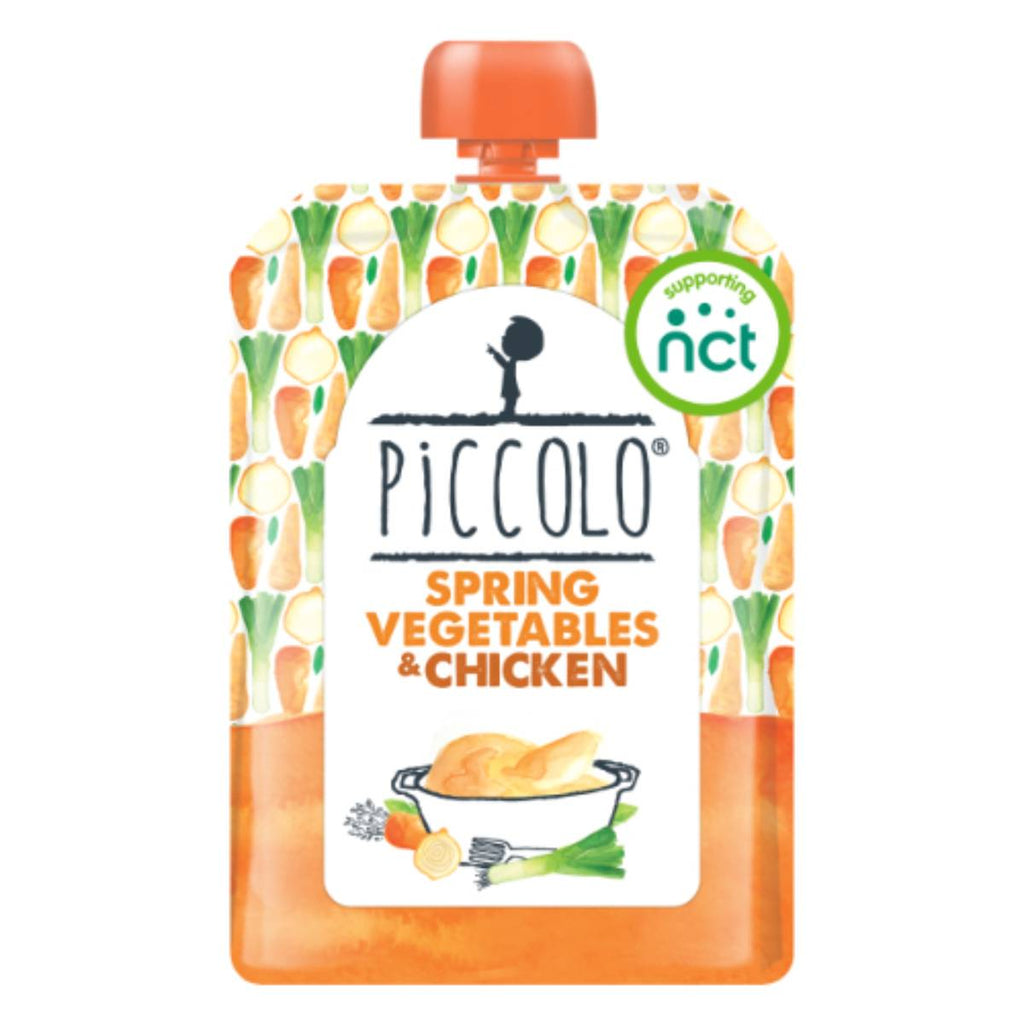 Piccolo Spring Vegetables & Chicken 7m+ 130g x 7