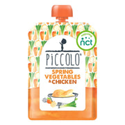 Piccolo Spring Vegetables & Chicken 7m+ 130g x 7