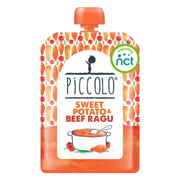 Piccolo Sweet Potato & Beef Meatballs 7m+ 130g x 7