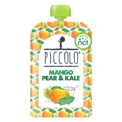 Piccolo Mango Pear & Kale 6m+ 100g x 5