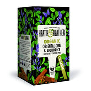 Heath & Heather Organic Oriental Chai Liquorice Tea 20 Bags