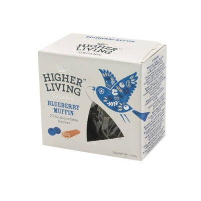 Higher Living Blueberry Muffin Teapees 20 Bags