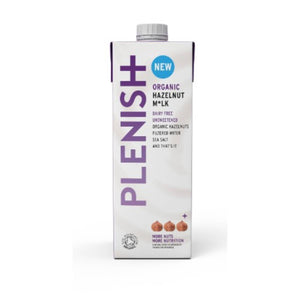 Plenish Organic Unsweetened 5% Hazelnut M*lk 1Ltr x 8