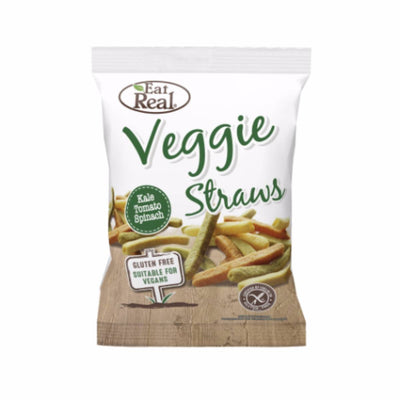 Eat Real Veggie & Kale Straws 113g x 10