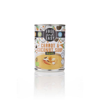 Free & Easy Carrot Coconut Soup 400g x 6