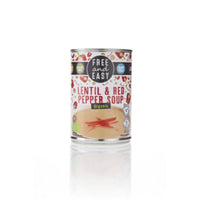 Free & Easy Lentil Red Pepper Soup 400g x 6