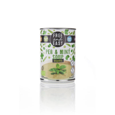Free & Easy Pea Mint Soup 400g x 6