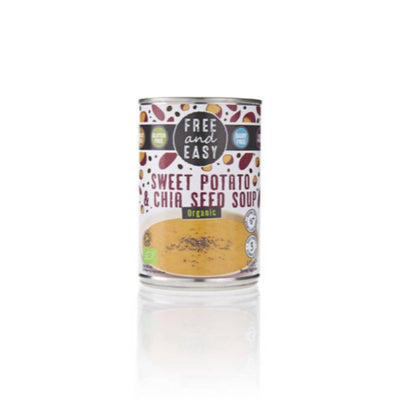 Free & Easy Sweet Potato Chia Soup 400g x 6