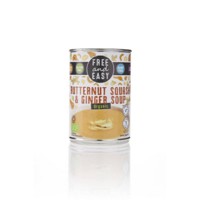 Free & Easy Butternut Squash Ginger Soup 400g x 6