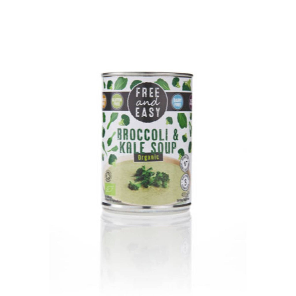 Free & Easy Broccoli Kale Soup 400g x 6
