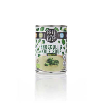 Free & Easy Broccoli Kale Soup 400g x 6