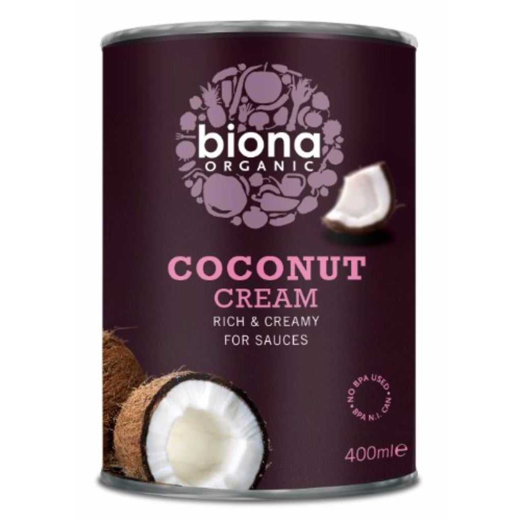 Biona Coconut Cream - Organic 400ml x 6