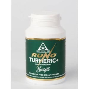 Bio Health Runo Turmeric+ Rhizome & Black Pepper 120s