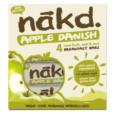 Nakd Apple Danish Bar - Multipack (30gx4)