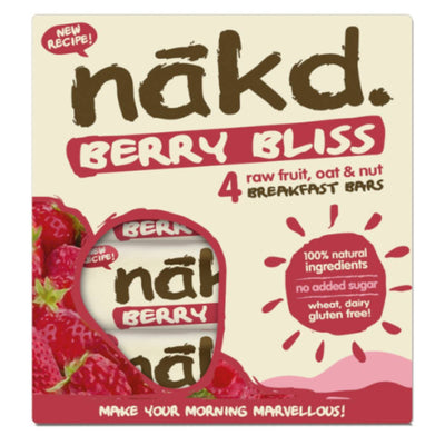 Nakd Berry Bliss Bar - Multipack (30gx4)