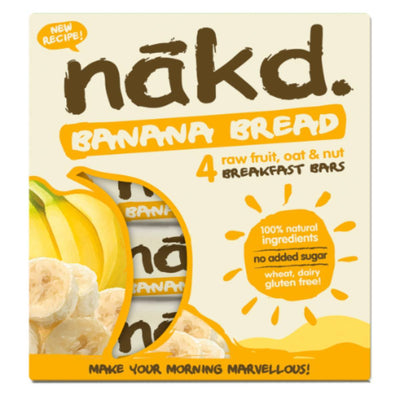 Nakd Banana Bread Bar - Multipack (30gx4)