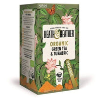 Heath & Heather Organic Green Tea Turmeric 20 Bags