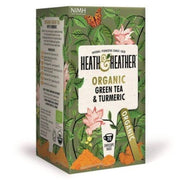 Heath & Heather Organic Green Tea Turmeric 20 Bags