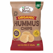 Eat Real Hummus Sea Salt Chips - Organic 100g x 10