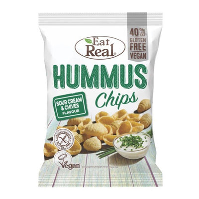 Eat Real Sour Cream Hummus Chips 22g x 24