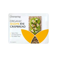 Clearspring Organic Sesame Rye Crispbread 200g