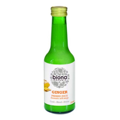 Biona Ginger Pressed Juice - Organic 200ml