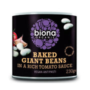 Biona Baked Giant Beans In Tomato Sauce - Organic 230g x 6