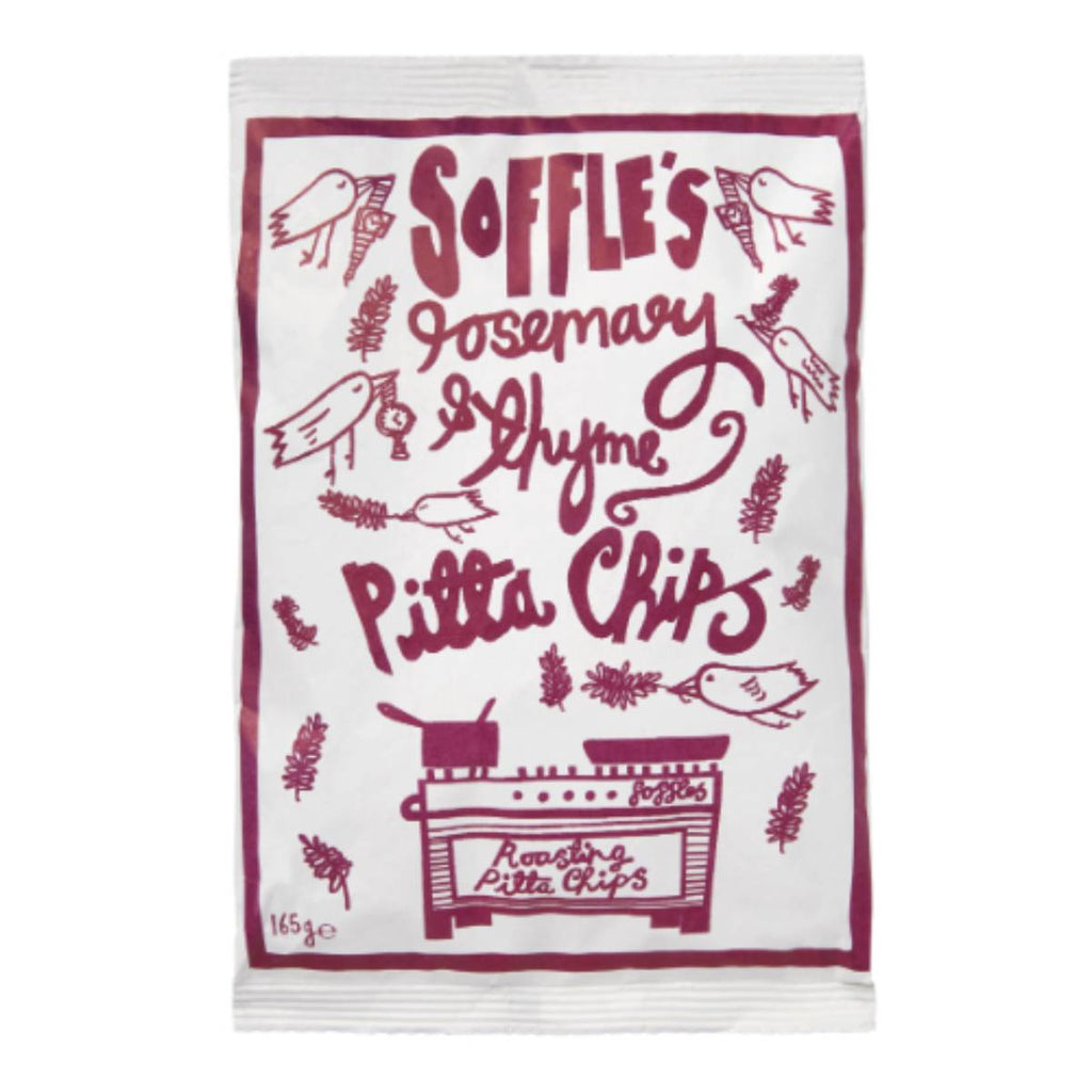 Soffles Rosemary & Thyme Share Pitta Chips 165g x 9