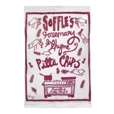 Soffles Rosemary & Thyme Share Pitta Chips 165g x 9
