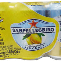 San Pellegrino Fruit Beverage - Lemon Multipack (330mlx6) x 4