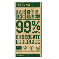 Blanxart Organic Dominica Dark 99% Chocolate 80g x 12