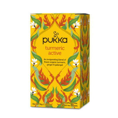 Pukka Turmeric Active Herbal Tea 20 Bags x 4