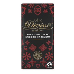 Divine Dark Smooth Hazelnut Choocolate Bar 90g x 15