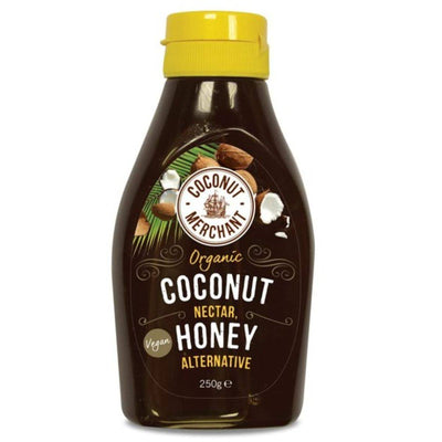 Coconut Merchant Organic Vegan Squeezy Nectar Honey 250g