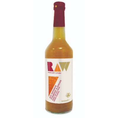 Raw Vibrant/L Vibrant Living Apple Cider Vinegar - Turmeric Ginger 500ml
