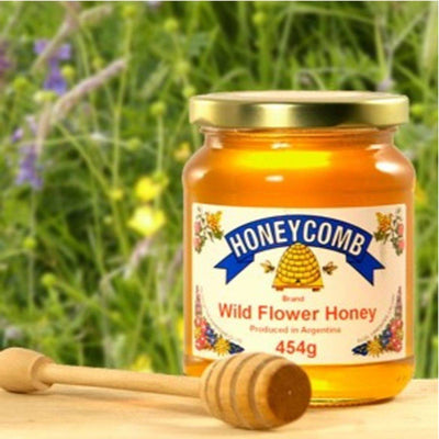 Honeycomb Wild Flower Clear Honey 454g