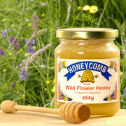 Honeycomb Wild Flower Set Honey 454g